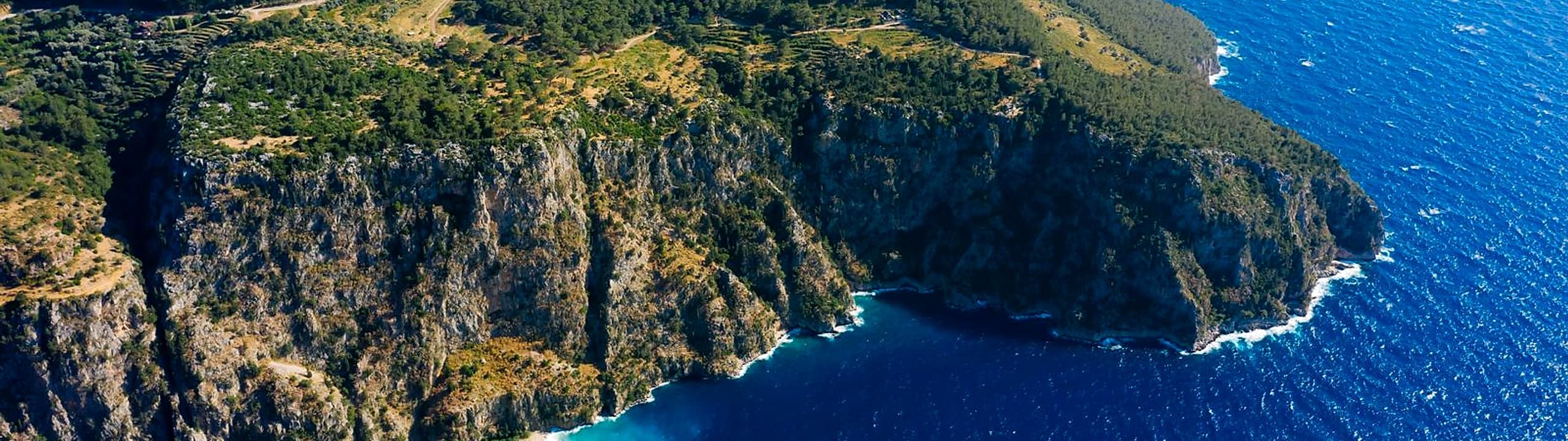 Panorama della costa toscana